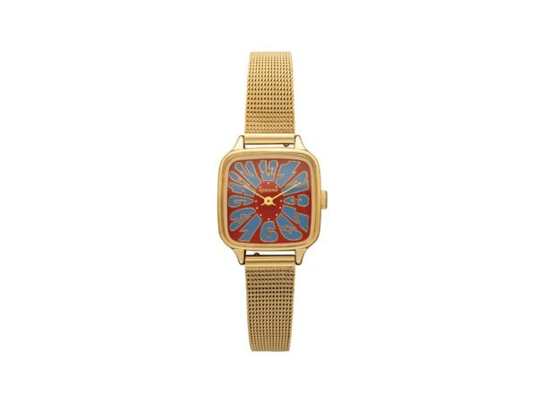KOM-W4211_KateFlowerRoyaleGoldMaroonBlue.jpg Kate Flower Royale Gold Maroon Blue